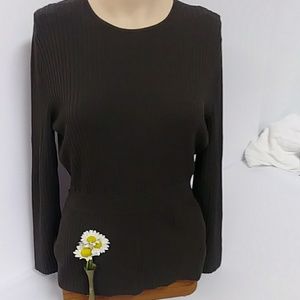 Jones New York ribbed sweater